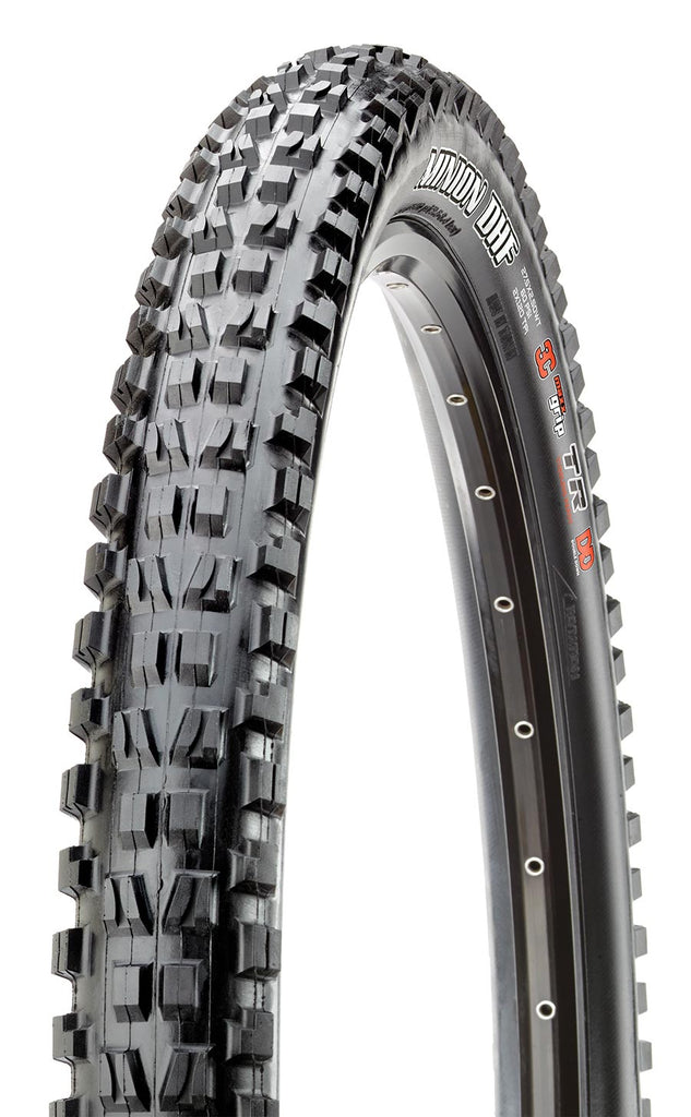 Maxxis, Minion DHF, Mountain Tire, 26''x2.50, Wire, Clincher, Single, DH, 60x2TPI, Black