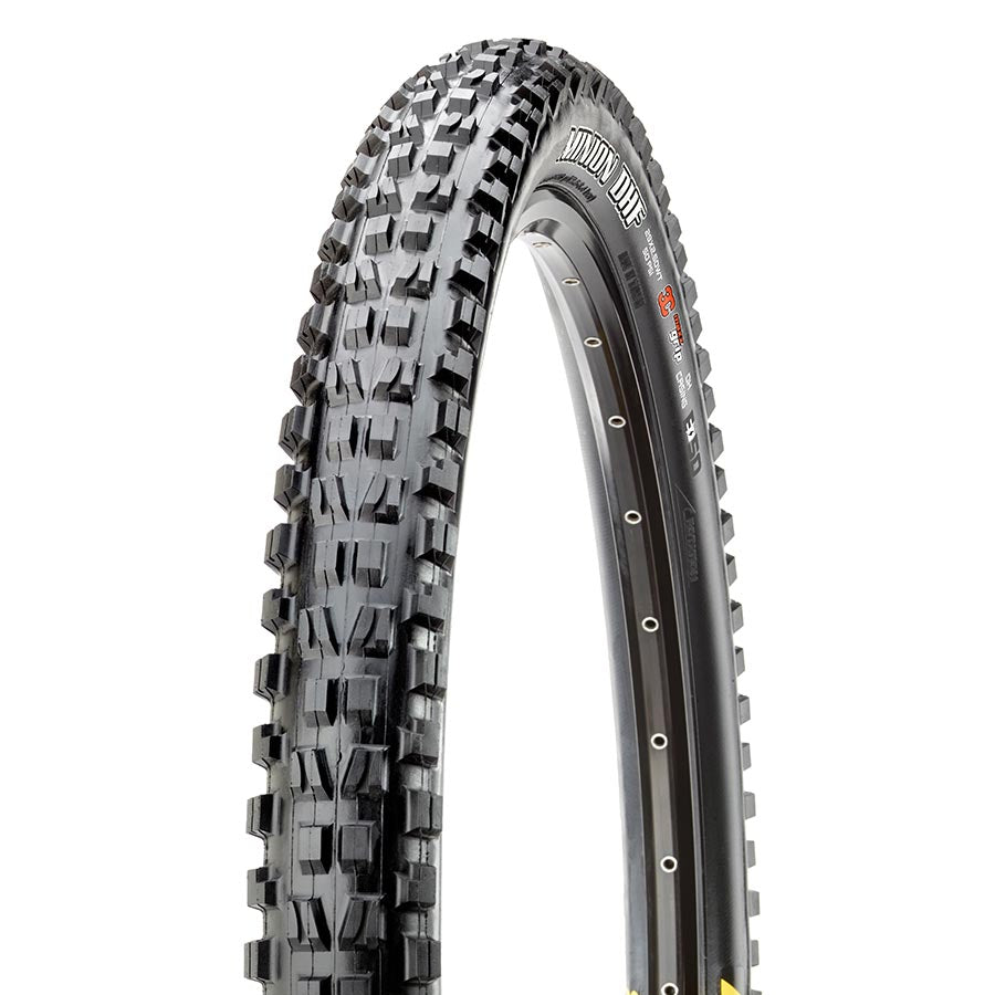 Maxxis, Minion DHF, Mountain Tire, 26''x2.50, Wire, Clincher, Single, DH, 60x2TPI, Black